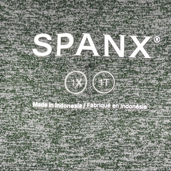 Spanx Skysoft Slim Jogger 1X 1T Gray Heathered Moisture Wicking Pants 50755T NEW - Picture 4 of 8